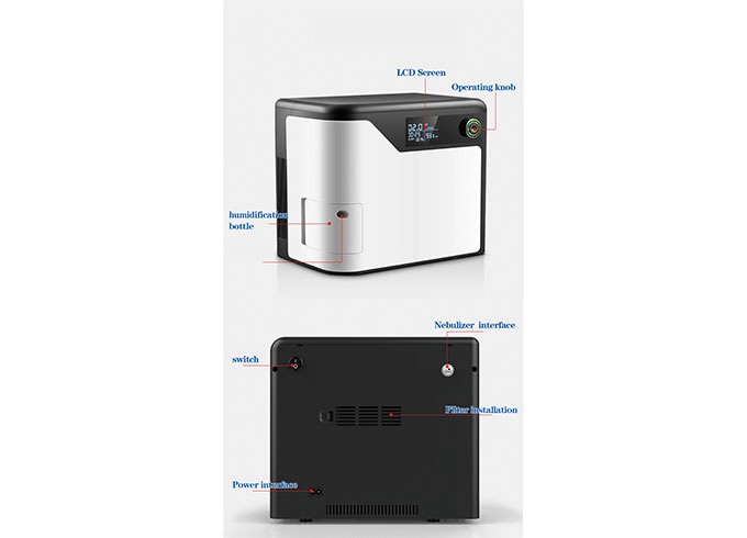 oxygen concentrator 2l
