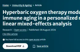 Canta Research Findings in the Prestigious Journal Immunity & Ageing